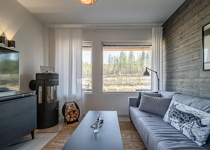 Διαμέρισμα Tunturinlaita D1, Ski-in Ski-out With Private Hot Tub By Aavalevi