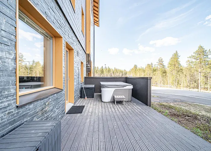 Διαμέρισμα Tunturinlaita D1, Ski-in Ski-out With Private Hot Tub By Aavalevi